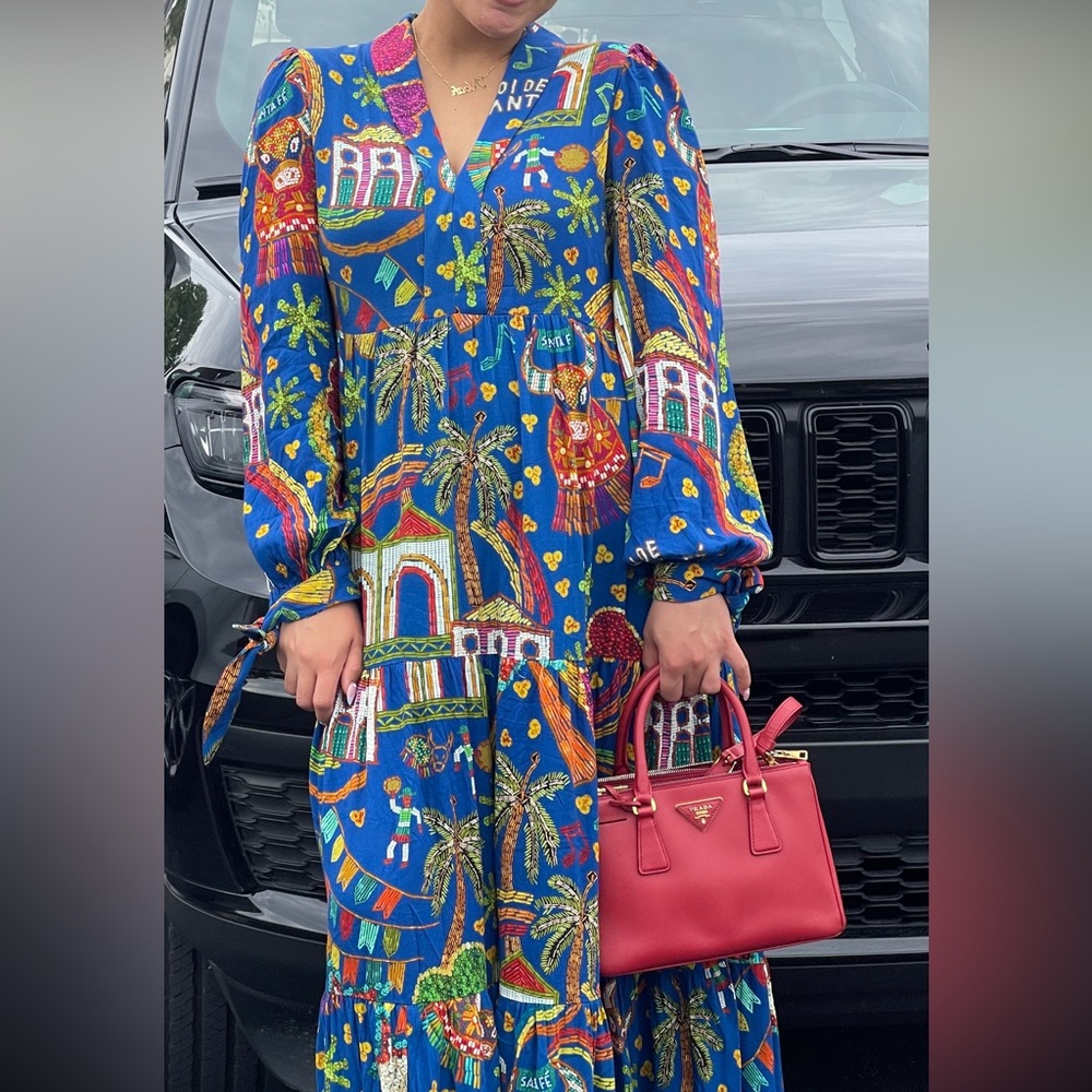 Farm rio colorful dress